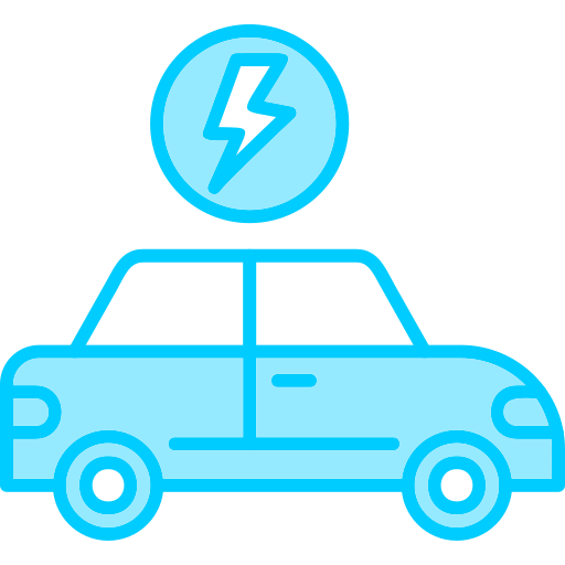 samochód elektryczny Generic Blue ikona