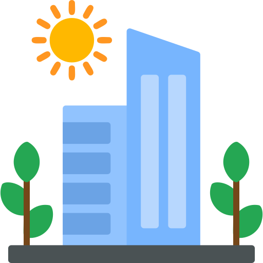 녹색 도시 Generic Flat icon