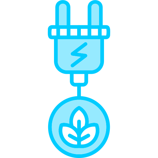 친환경 에너지 Generic Blue icon