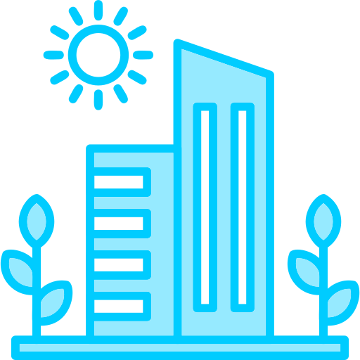 Зеленый город Generic Blue иконка