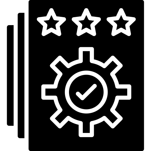 beoordeling Generic Glyph icoon