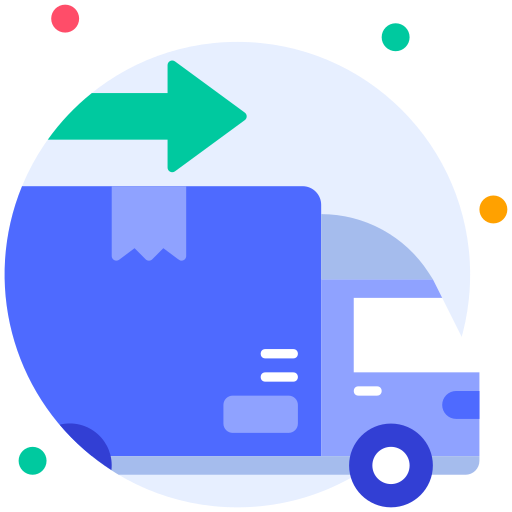 Delivery truck Generic Rounded Shapes icon