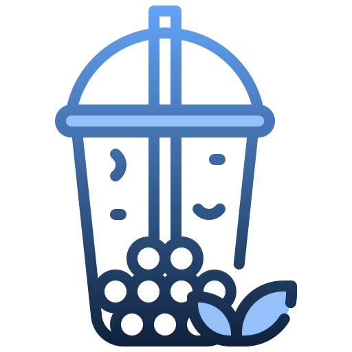 bubble tea Generic Blue icon