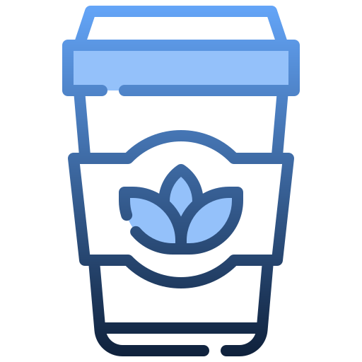 Green tea Generic Blue icon