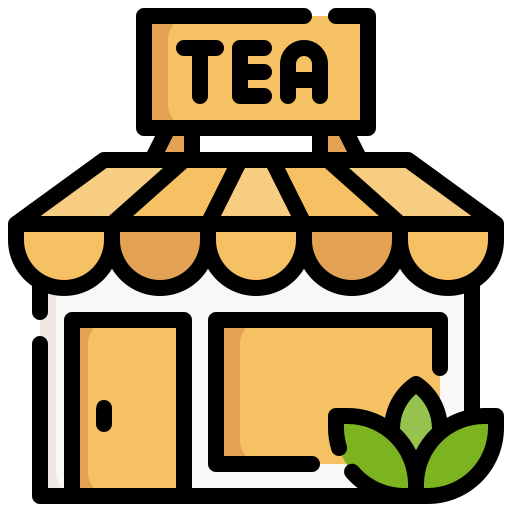 Tea shop Generic Outline Color icon