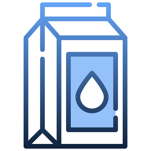 Milk box Generic Blue icon