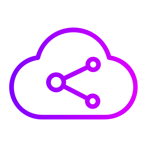 cloud-sharing Generic Gradient icon