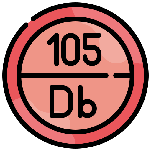 dubnium Generic Outline Color icon