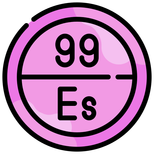 einsteinium Generic Outline Color ikona