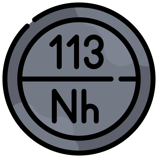 nihonium Generic Outline Color ikona
