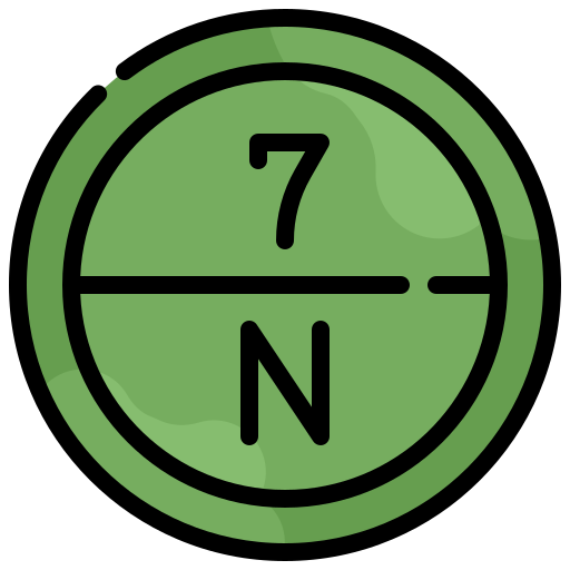 nitrógeno Generic Outline Color icono