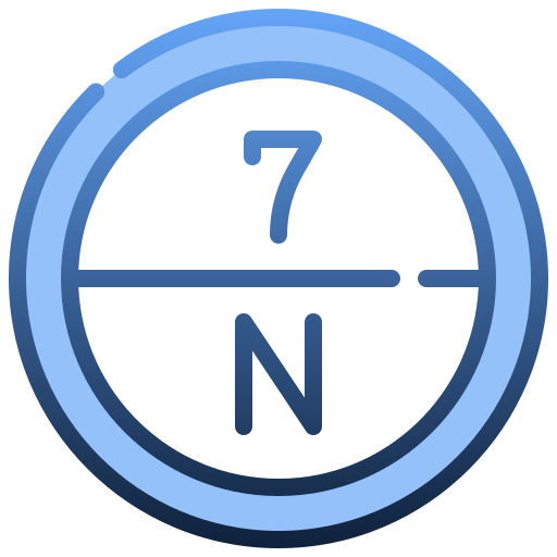 窒素 Generic Blue icon