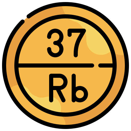 rubidium Generic Outline Color icon