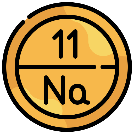 Sodium Generic Outline Color icon