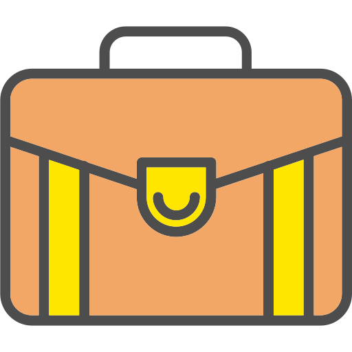 Briefcase Generic Outline Color icon