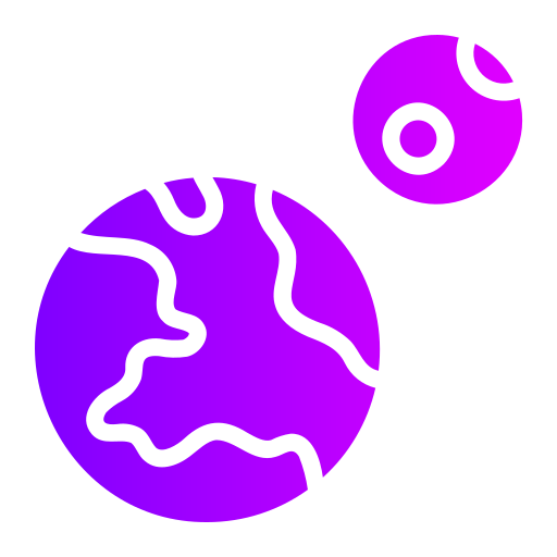astronomie Generic Flat Gradient icoon