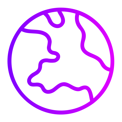 지구 Generic Gradient icon