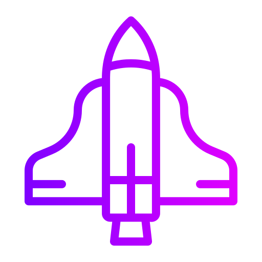 space shuttle Generic Gradient icon