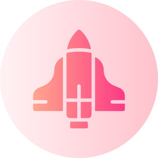 space shuttle Generic Flat Gradient icon