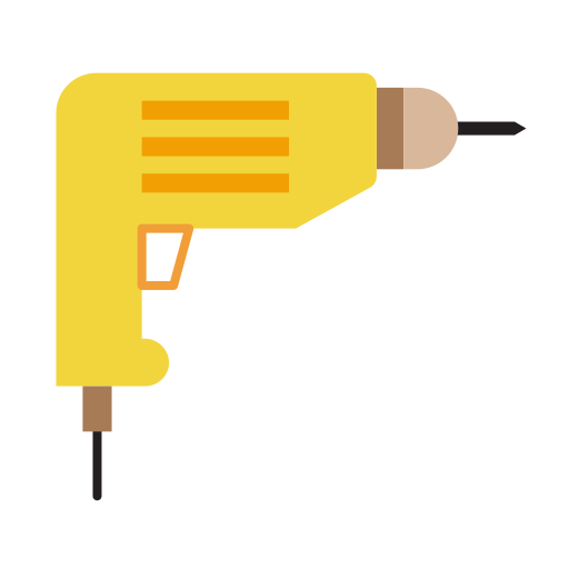 Hand drill Generic Flat icon