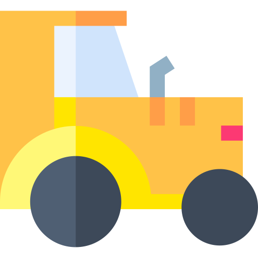 トラクター Basic Straight Flat icon