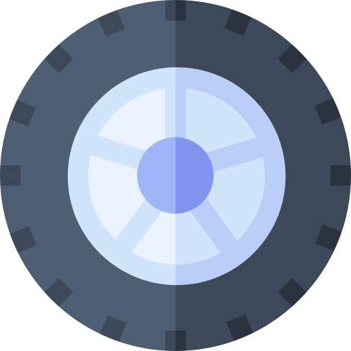 타이어 Basic Straight Flat icon