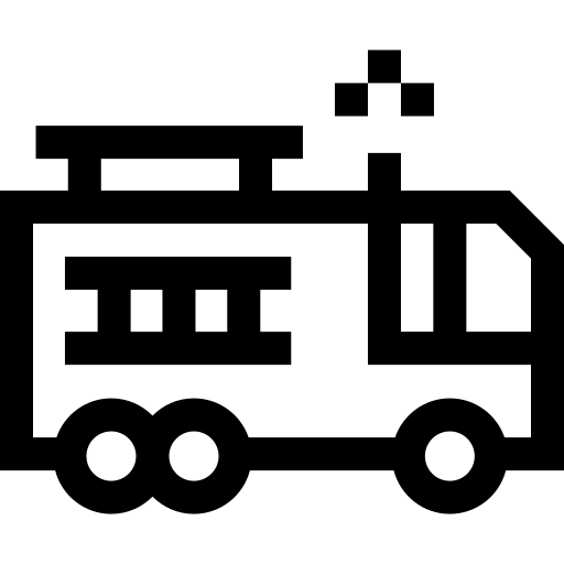 brandweerman Basic Straight Lineal icoon