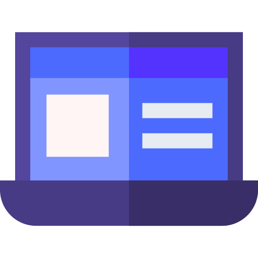 노트북 Basic Straight Flat icon