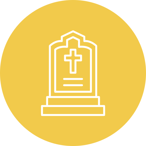Tomb Generic Flat icon