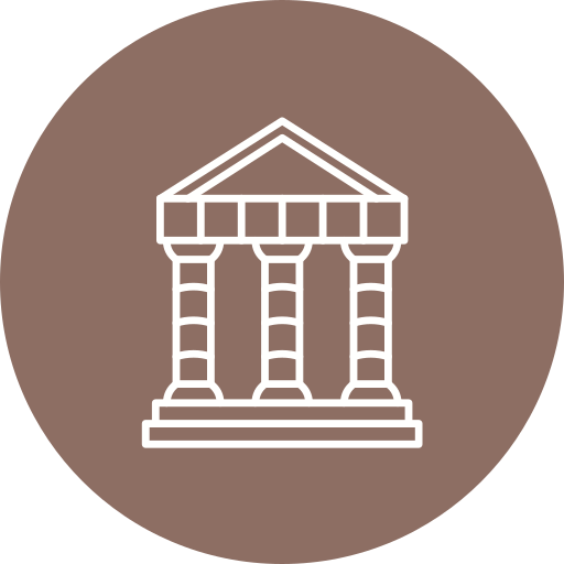 Greek temple Generic Flat icon