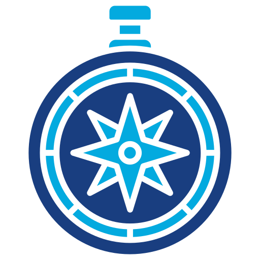 kompas Generic Blue icoon