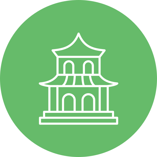 pagoda Generic Flat icona