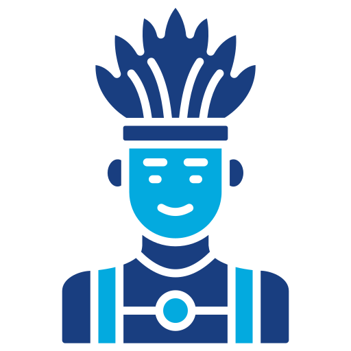 gebürtiger inder Generic Blue icon