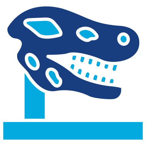 dinosauro Generic Blue icona