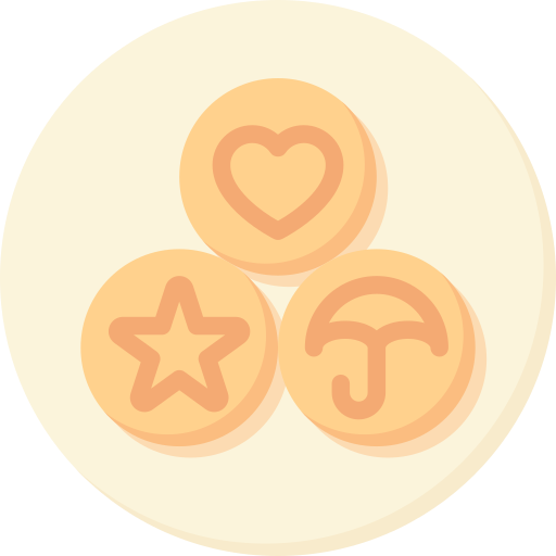 caramelo dalgona Special Flat icono