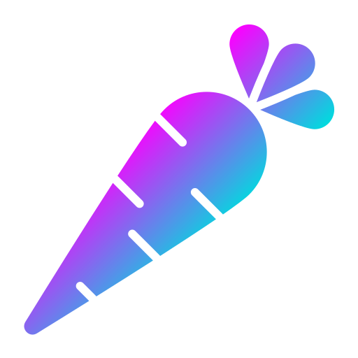 にんじん Generic Flat Gradient icon