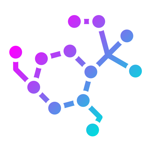 molekül Generic Flat Gradient icon