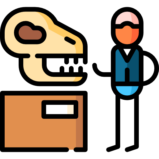 Docent Puppet Characters Lineal Color icon