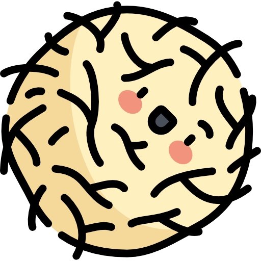 tumbleweed Kawaii Lineal color icono