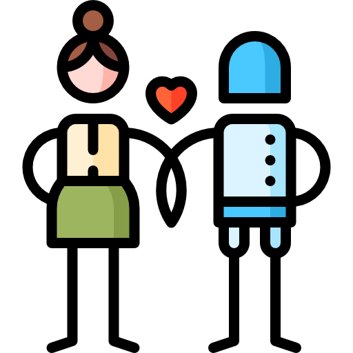 感情 Puppet Characters Lineal Color icon