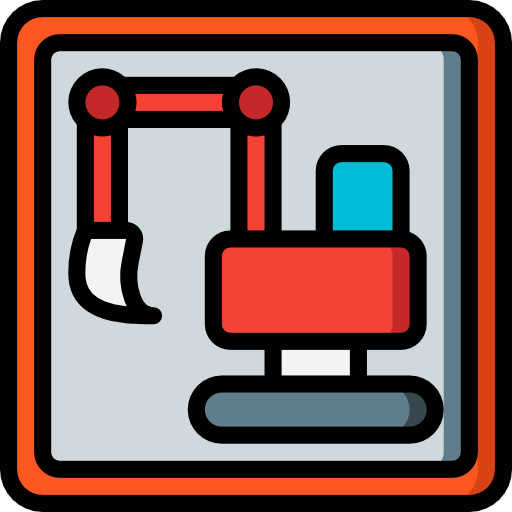 Heavy machinery Basic Miscellany Lineal Color icon