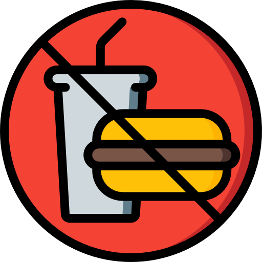 No food Basic Miscellany Lineal Color icon