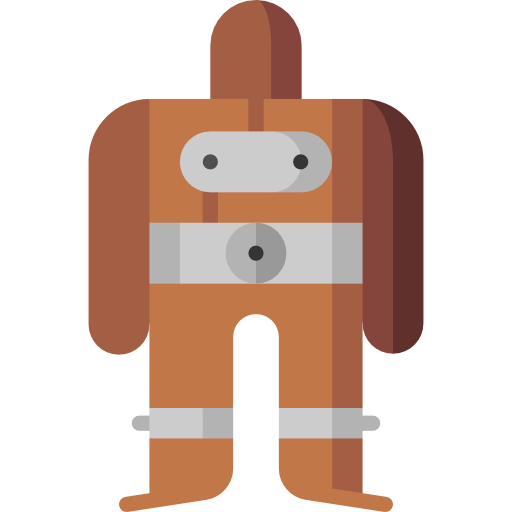 Golem Puppet Characters Flat icon
