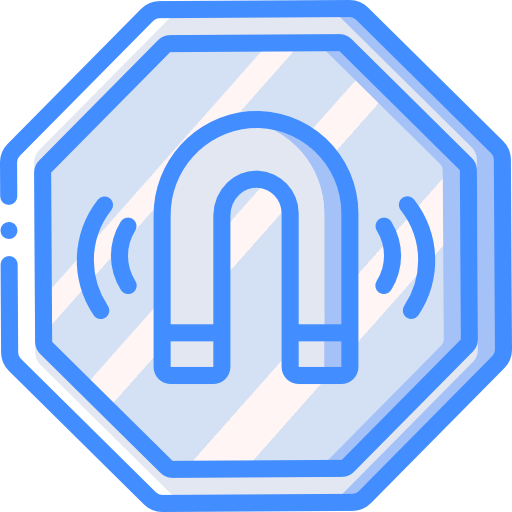campo magnético Basic Miscellany Blue icono