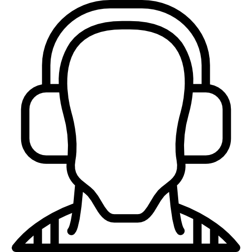 ヘッドフォン Basic Miscellany Lineal icon