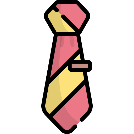 krawatte Kawaii Lineal color icon