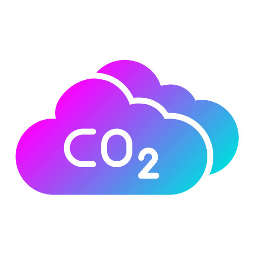 이산화탄소 Generic Flat Gradient icon