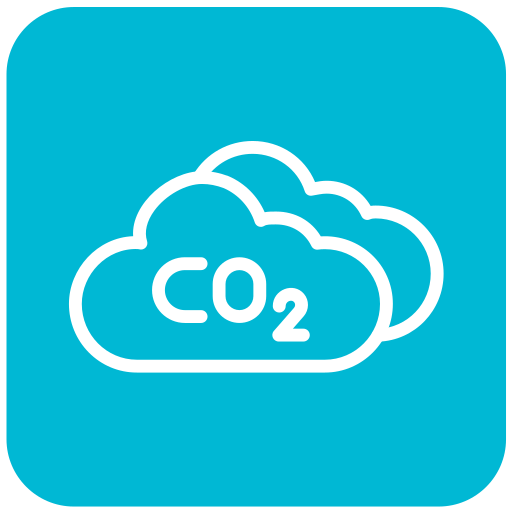 Carbon dioxide Generic Flat icon