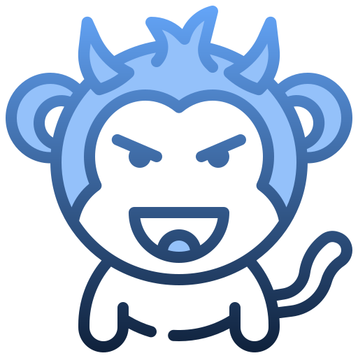 악마 Generic Blue icon