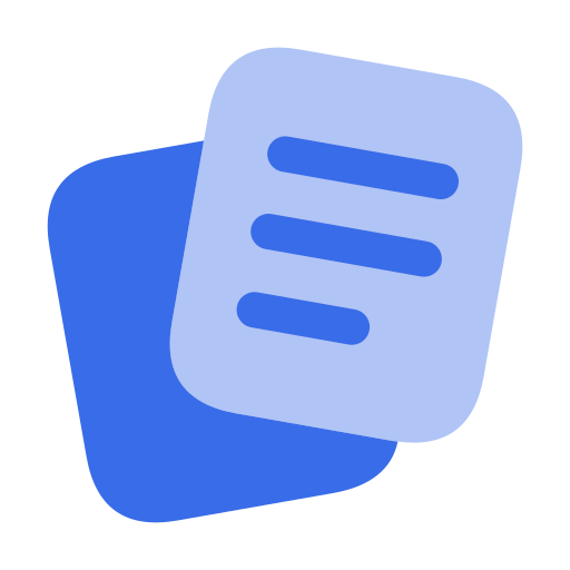 documentos Generic Blue icono
